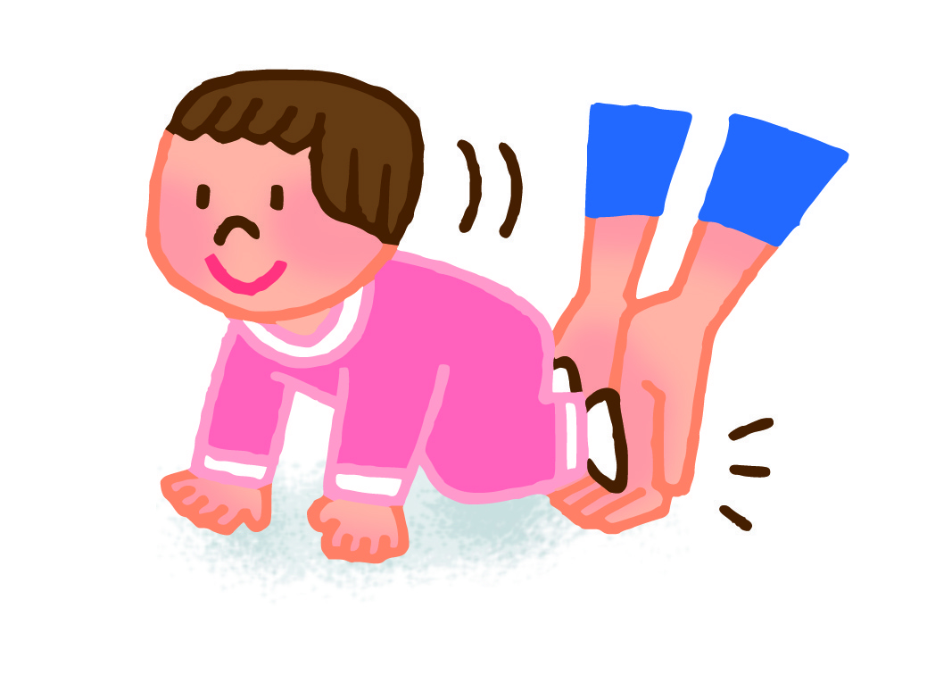 押して進もう遊び