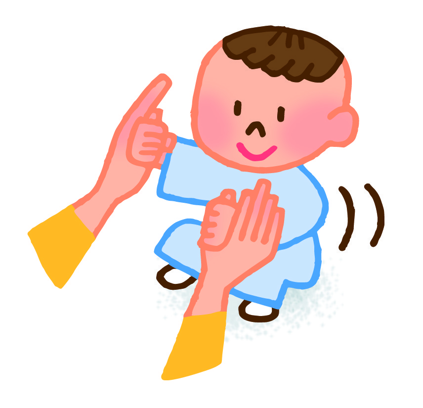 おきあがり遊び