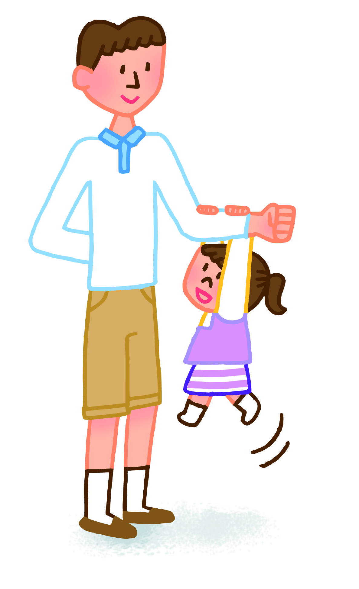 ぶら下がり遊び